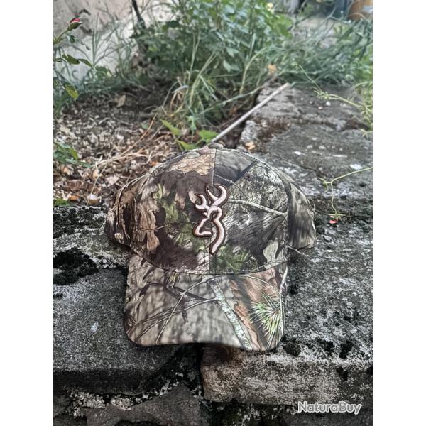 Casquette browning camouflage
