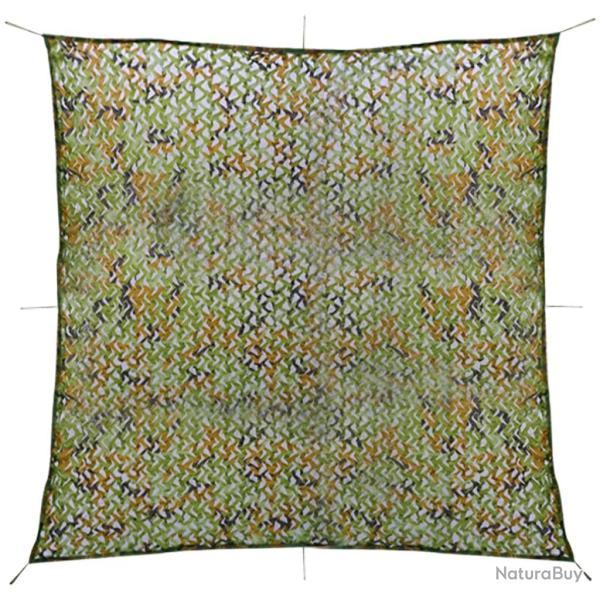 Filet de camouflage avec sac de rangement 3 x 3 m