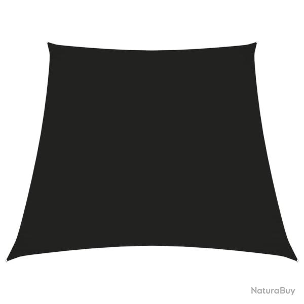 Voile de parasol Tissu Oxford trap�ze 2/4x3 m Noir