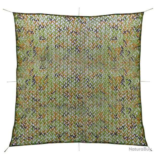 Filet de camouflage avec sac de rangement 2x3 m Vert