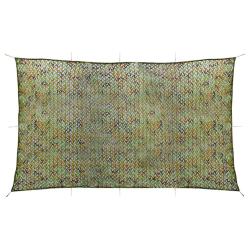 Filet de camouflage avec sac de rangement 3x7 m Vert