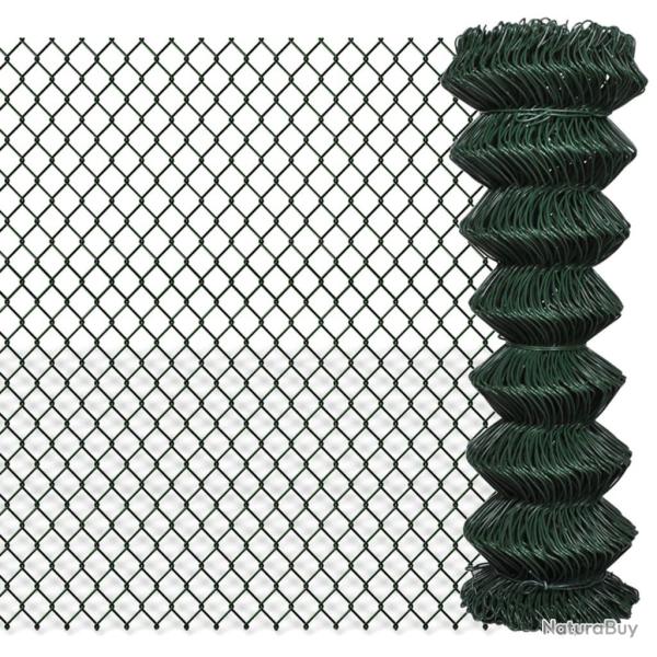 Cl�ture � mailles losang�es Acier 1,25x25 m