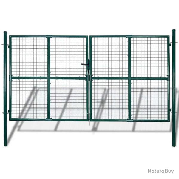 Grille de portail, cl�ture ou mur en filet 300x200 cm