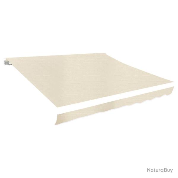 Toit d'auvent Toile Cr�me 6x3 m (Cadre non inclus)