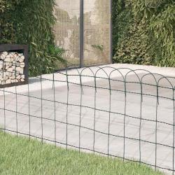 Bordure de pelouse Fer enduit de poudre 10x0,65 m