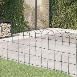 Bordure de pelouse Fer enduit de poudre 25x0,65 m