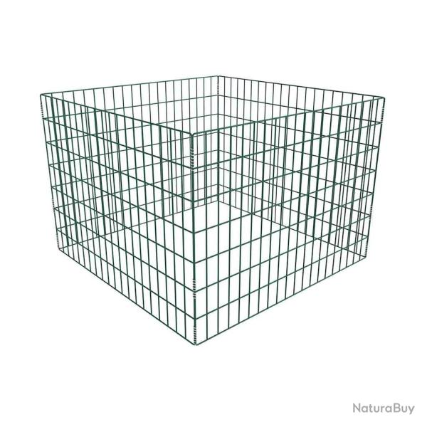Bac � compost carr� en maille de 100 x 100 x 70 cm