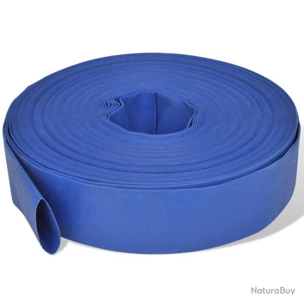 Tuyau plat 50 m 2 pouces PVC