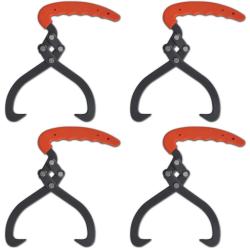 Pinces &agrave; b&ucirc;ches 4 pcs avec manche en PVC