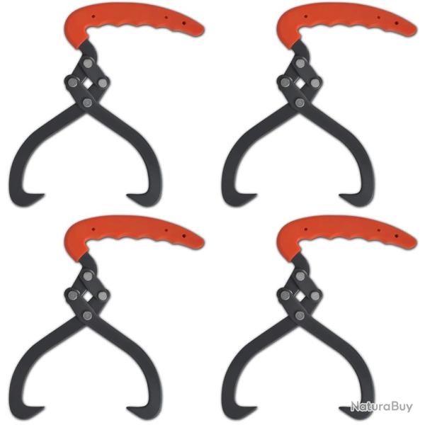 Pinces � b�ches 4 pcs avec manche en PVC