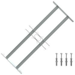 Grille r&eacute;glable de s&eacute;curit&eacute; de fen&ecirc;tres et 2 barres 500-650 mm