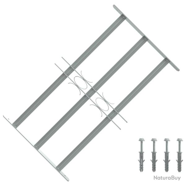 Grille r�glable de s�curit� de fen�tres et 3 barres 500-650 mm