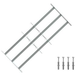 Grille r&eacute;glable de s&eacute;curit&eacute; de fen&ecirc;tres et 3 barres 700-1050 mm