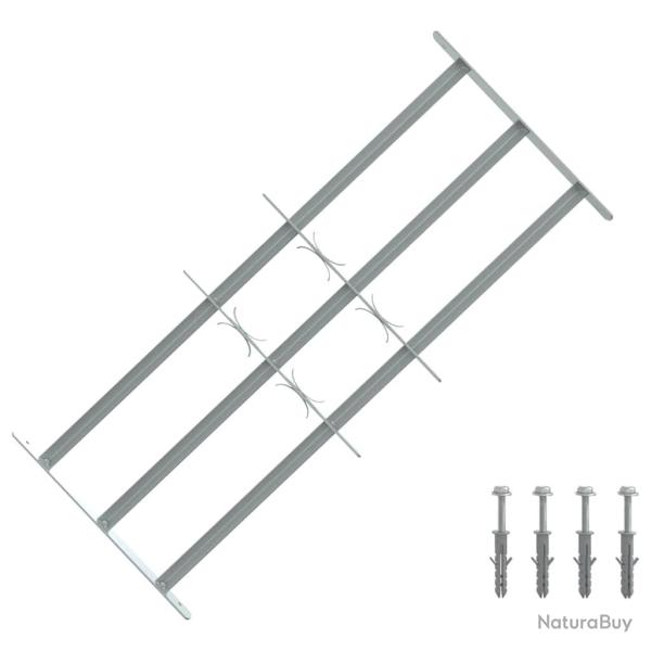 Grille r�glable de s�curit� de fen�tres et 3 barres 700-1050 mm