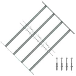 Grille r&eacute;glable de s&eacute;curit&eacute; de fen&ecirc;tres et 4 barres 500-650 mm