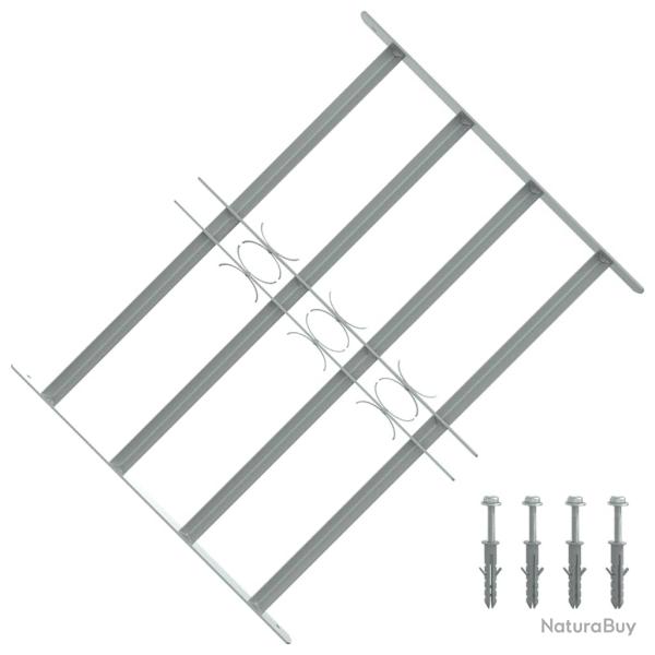 Grille r�glable de s�curit� de fen�tres et 4 barres 500-650 mm