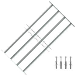 Grille r&eacute;glable de s&eacute;curit&eacute; de fen&ecirc;tres et 4 barres 700-1050 mm