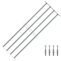 Grille r&eacute;glable de s&eacute;curit&eacute; de fen&ecirc;tres et 4 barres 1000-1500mm