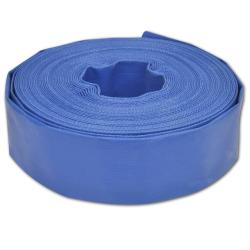 Tuyau plat 25 m 2 pouces PVC