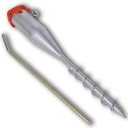 Support de parasol 55 cm acier galvanis&eacute;