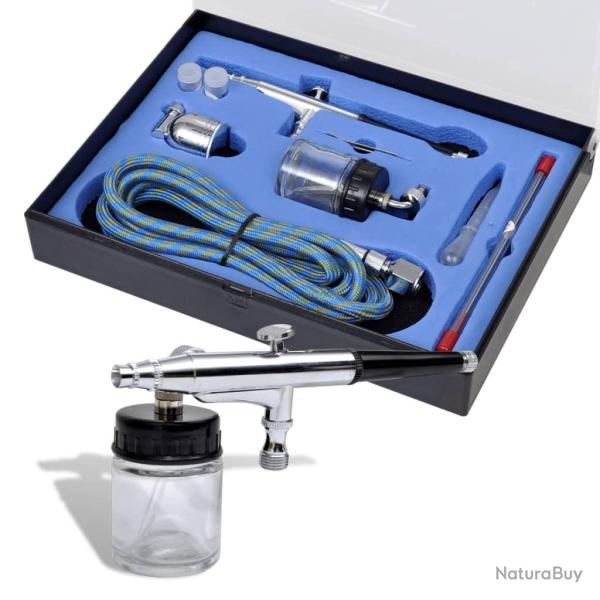 A�rographe avec pot en verre Buses de 0,2 / 0,3 / 0,5 mm
