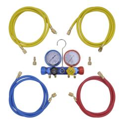 Set manifold 4 voies avec mallette
