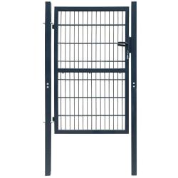 Portillon Acier 100x200 cm Anthracite