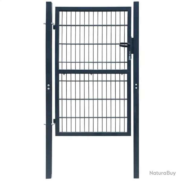 Portillon Acier 100x200 cm Anthracite