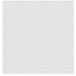Panneau de grillage de  Acier inox 50x50 cm 45x20x4 mm