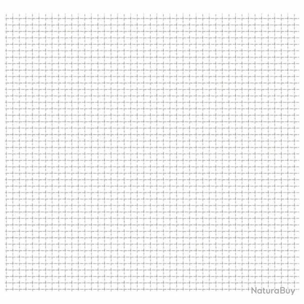 Cl�ture de  sertie Acier inoxydable 50x50 cm 21x21x2,5 mm