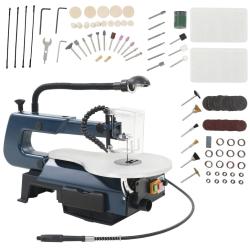 Ensemble de scie &agrave; chantourner 108 pcs 125 W 252 mm