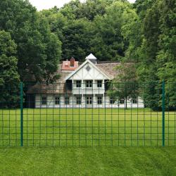 Cl&ocirc;ture Euro Acier 20x1 m Vert