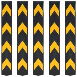 Corni&egrave;re de protection r&eacute;fl&eacute;chissante 5 pcs Caoutchouc 80 cm