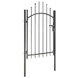Portail de  Woerden acier 1x1,5 m noir