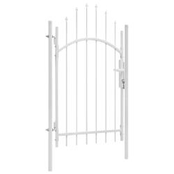 Portail de  Woerden en acier 1x2,45 m blanc