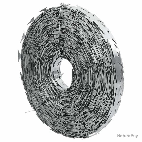 Fil barbel� Concertina Acier galvanis� 500 m