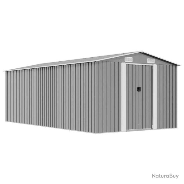 Abri de  257x489x181 cm M�tal Gris