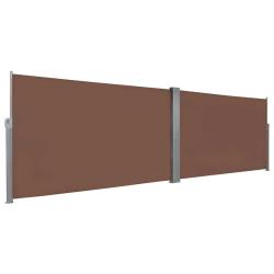 Auvent lat&eacute;ral r&eacute;tractable 160 x 600 cm Marron