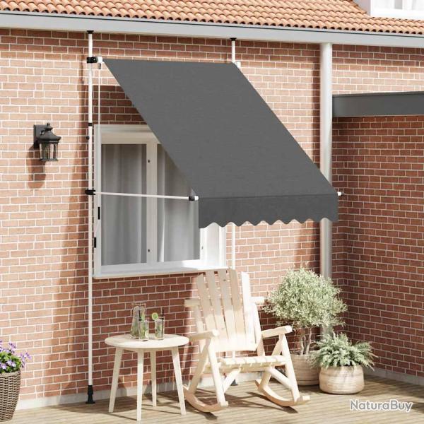 Auvent manuel r�tractable 150 cm Anthracite