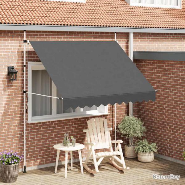 Auvent manuel r�tractable 250 cm Anthracite
