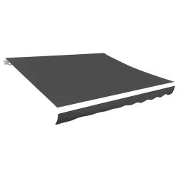 Toile d'auvent Anthracite 4x3 m