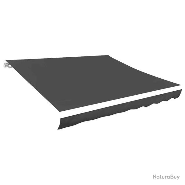Toile d'auvent Anthracite 4x3 m