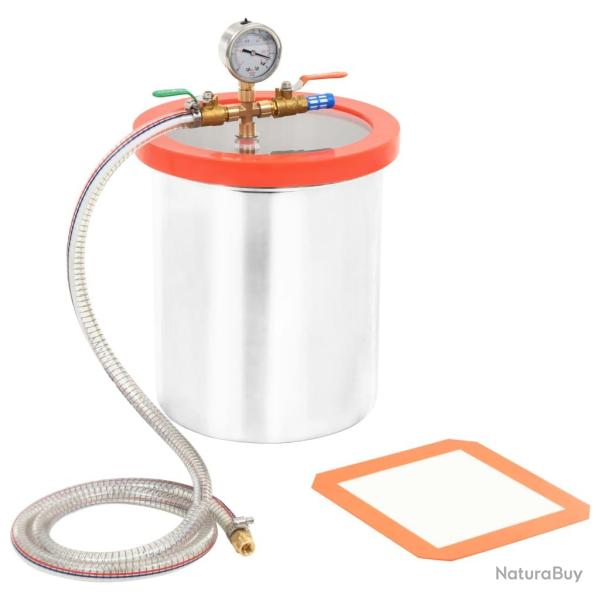 Chambre sous vide Acier inoxydable 11,42 L