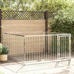 Chenil d'ext&eacute;rieur pour chiens 200 x 200 x 100 cm