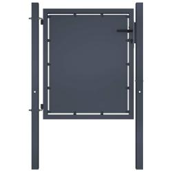 Portail de  en acier 100x100 cm anthracite