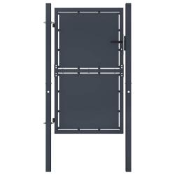 Portail de  en acier 100x150 cm anthracite