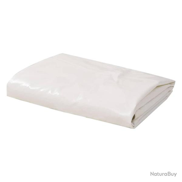 B�che 650 g / m� 5 x 6 m Blanc