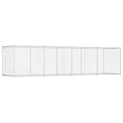 Chenil d'ext&eacute;rieur pour chiens 760x192x185 cm