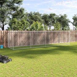 Chenil d'ext&eacute;rieur pour chiens, pour le jardin, 760 &times; 192 &times; 185 cm