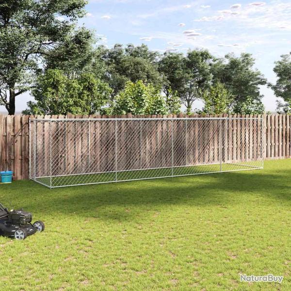 Chenil d'ext�rieur pour chiens, pour le jardin, 760 � 192 � 185 cm